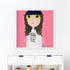 NYC Girl Too art print painted by Kerri Rosenthal, for modern home decor living, dining, family, entry, bedroom and more