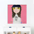 NYC Girl Too art print painted by Kerri Rosenthal, for modern home decor living, dining, family, entry, bedroom and more