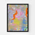 New Tomorrow colorful art print by Kerri Rosenthal - Unique artwork for living room wall decor