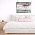 Nikki pink striped rectangular lumbar throw pillow - Cute throw pillows by Kerri Rosenthal