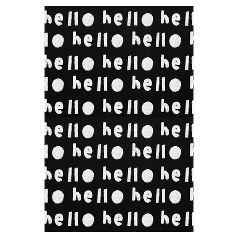 Oh-Hi carbon reverse black white wallpaper - Perfect for home decor by Kerri Rosenthal
