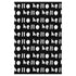 Oh-Hi carbon reverse black white wallpaper - Perfect for home decor by Kerri Rosenthal