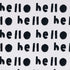 Oh-Hi carbon black white swatch