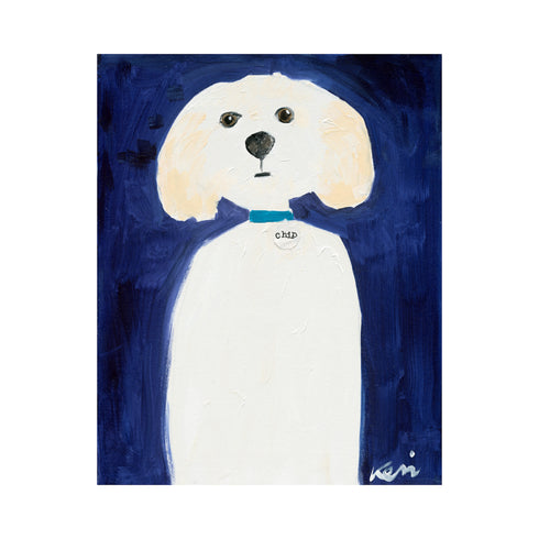 Commissioned Pet Portraits Paintings inspired home interiors for modern living spaces by Kerri Rosenthal