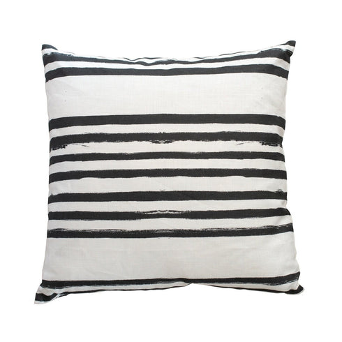 Stripe On Stripe Carbon Pillow
