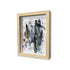 Perfect Mess Oak Shadow Box Art by Kerri Rosenthal - Unique artwork for living room wall decor