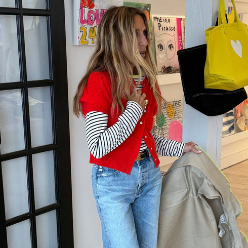 KR Long Sleeve Stripe Tee