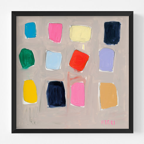 Pieces of Love Art Print