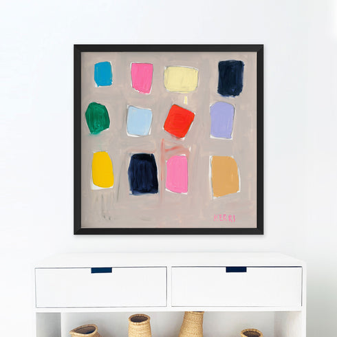Pieces of Love Art Print