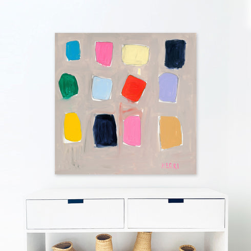 Pieces of Love Art Print