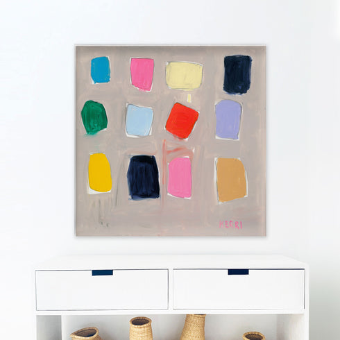 Pieces of Love Art Print