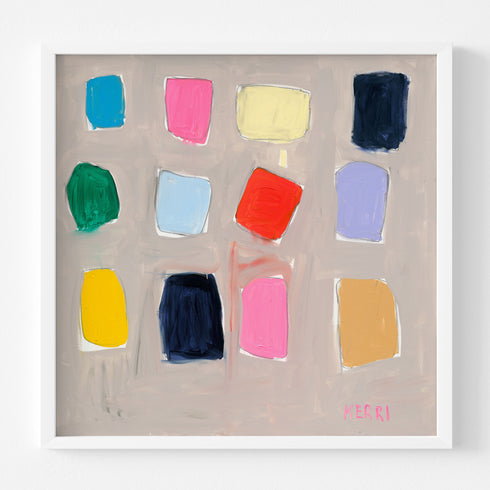 Pieces of Love Art Print