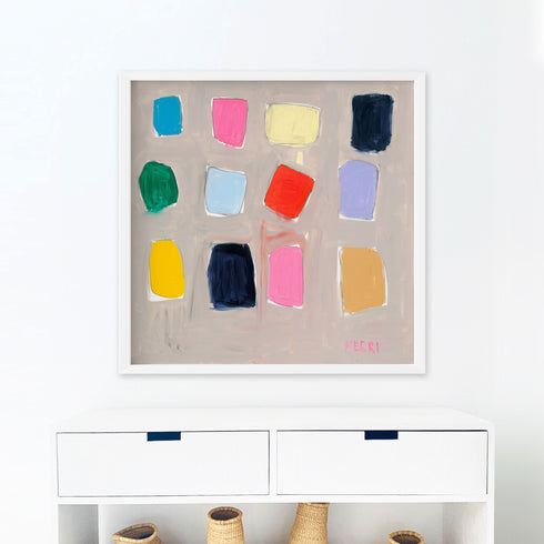 Pieces of Love Art Print