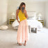 Vacance Pintuck Skirt