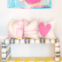 Pink Throw Pillows on linen luxury designer bright vibrant modern home decor made in USA by Kerri Rosenthal