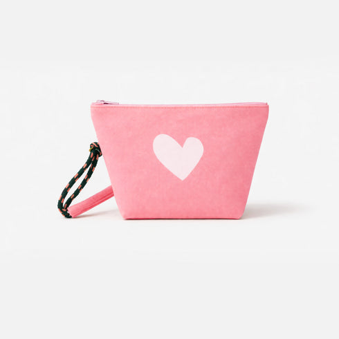 Imperfect heart pink wristlet - Shop women’s cute wristlet purse by Kerri Rosenthal.