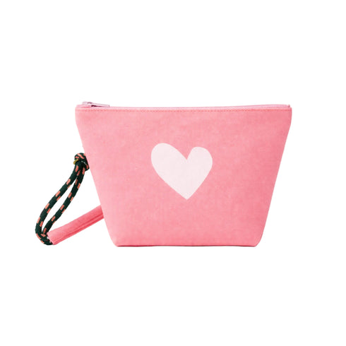 Imperfect heart pink wristlet - Shop women’s cute wristlet purse by Kerri Rosenthal.