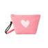 Imperfect heart pink wristlet - Shop women’s cute wristlet purse by Kerri Rosenthal.