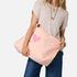 Imperfect heart embroidered tote bag - Shop women's cute pink tote bags by Kerri Rosenthal.