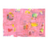 Pinkaholic horizontal modern abstract wall art print - Unique artwork gifts for living room, bedroom or any space wall art decor by Kerri Rosenthal