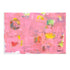Pinkaholic horizontal modern abstract wall art print - Unique artwork gifts for living room, bedroom or any space wall art decor by Kerri Rosenthal