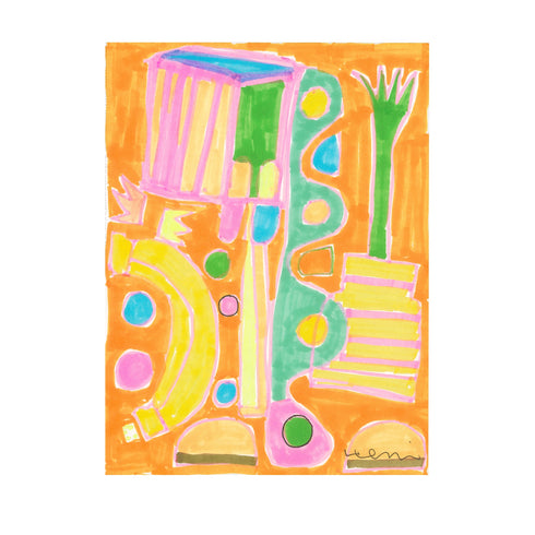 Going Bananas Art Print