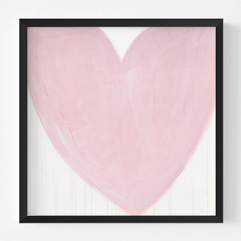 Rare Love Drippy Heart Art Print