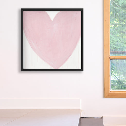 Rare Love Drippy Heart Art Print
