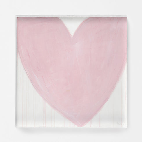 Rare Love Drippy Heart Art Print