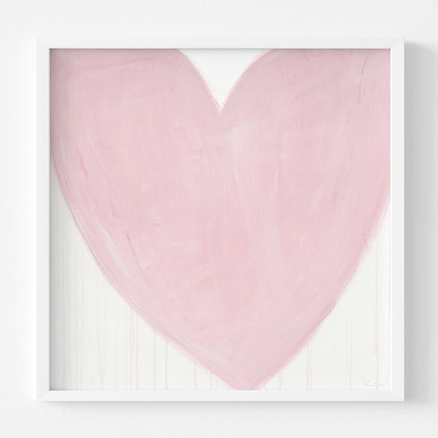 Rare Love Drippy Heart Art Print