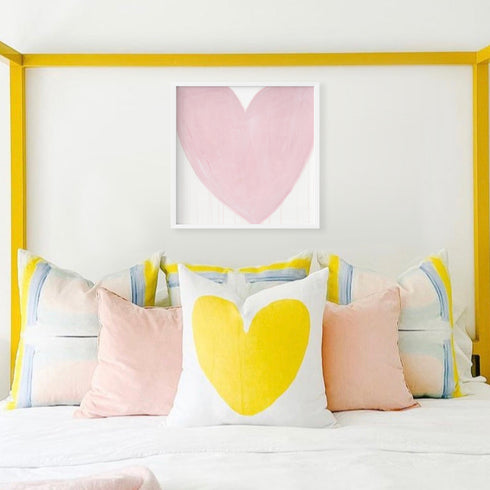 Rare Love Drippy Heart Art Print