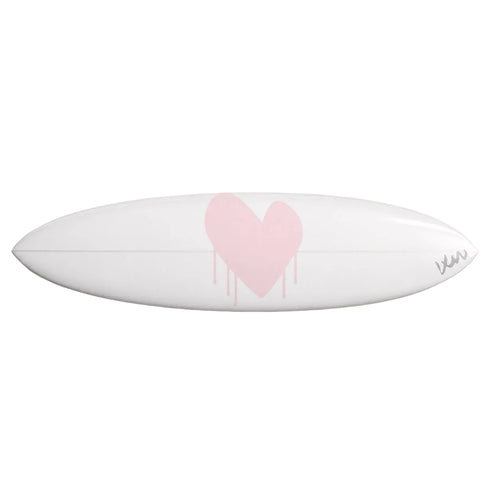 Drippy Heart Rare Love Surfboard