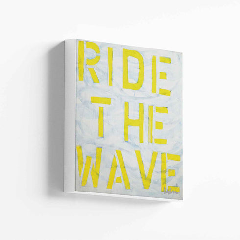 Ride The Wave Art Print