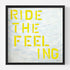 Ride the feeling wall art print artwork - Unique artwork gifts for living room, bedroom or any space wall art decor by Kerri Rosenthal