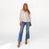 Rosen pink ruffle blouse in 100% cotton - Shop cute blouses with ruffles by Kerri Rosenthal.