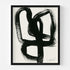 Scribble Study black white art print by Kerri Rosenthal - Unique artwork for living room wall decor