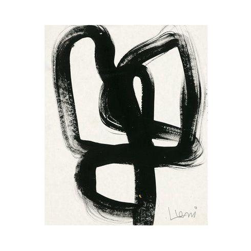 Scribble Study black white art print by Kerri Rosenthal - Unique artwork for living room wall decor