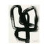 Scribble Study black white art print by Kerri Rosenthal - Unique artwork for living room wall decor