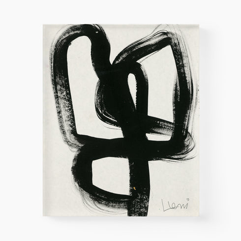 Scribble Study black white art print by Kerri Rosenthal - Unique artwork for living room wall decor