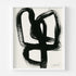 Scribble Study black white art print by Kerri Rosenthal - Unique artwork for living room wall decor