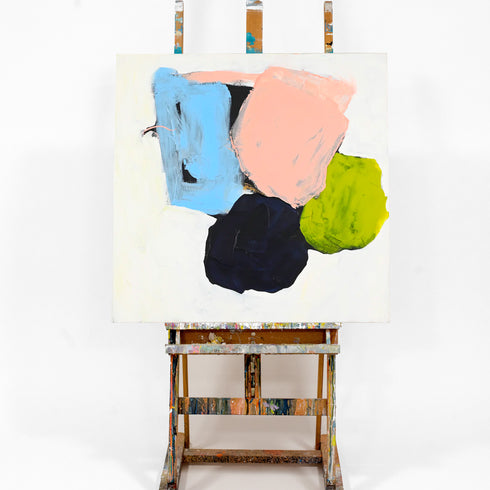 Shelter You Original Painting inspired home interiors for modern living spaces by Kerri Rosenthal