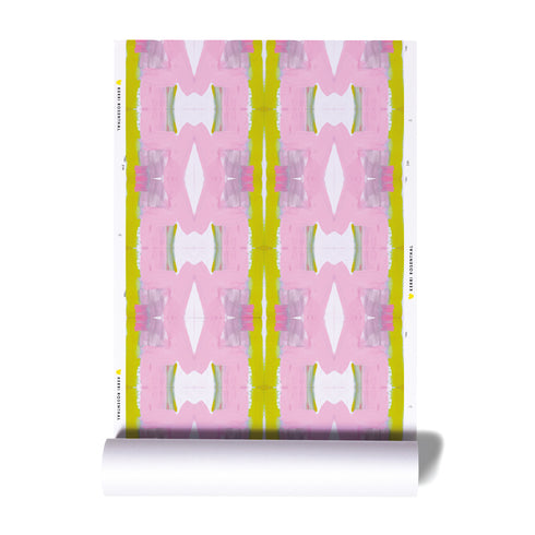 High quality pink wonderblock eco friendly wallpaper by Kerri Rosenthal - designer wall paper