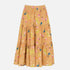 Kerri Rosenthal Point Dume tiered cotton maxi skirt in a multicolor painterly print.