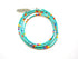 Sammy Wrap Turquoise Bracelet multi-layered with glass seed beads from Japan