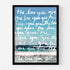 Sand + Soul Sunrise word art print by Kerri Rosenthal - Unique artwork for living room wall decor