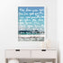 Sand + Soul Sunrise word art print by Kerri Rosenthal - Unique artwork for living room wall decor