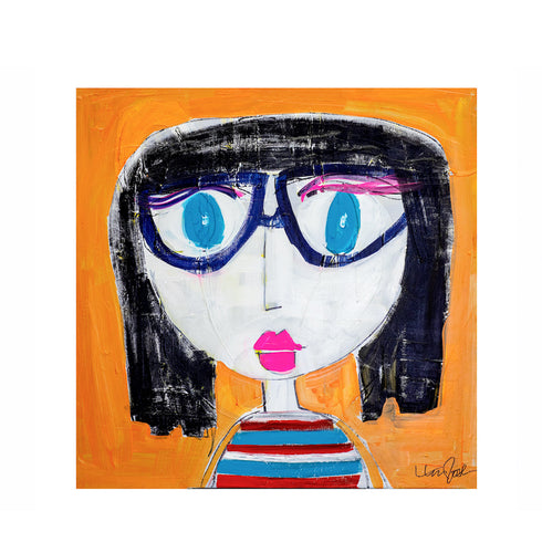 Frenchie Original Painting by Kerri Rosenthal