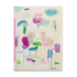 Some Spring Sunday Original Painting inspired home interiors for modern living spaces by Kerri Rosenthal