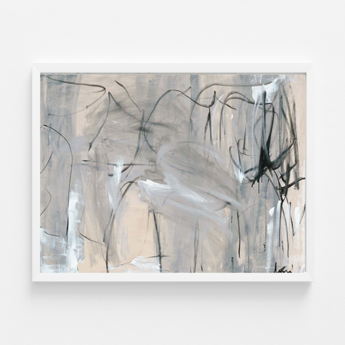 Follow You Love Art Print by Kerri Rosenthal - Unique artwork for living room wall decor