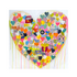Super Duper Drippy Heart Original Art inspired home interiors for modern living spaces Commission